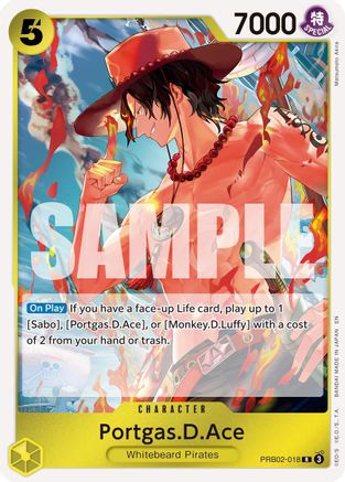 Portgas.D.Ace - PRB02-018 (PRB02-018) [Premium Booster -The Best- Vol. 2] Foil - Deck Out Gaming