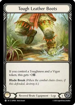 Tough Leather Boots (SUP003) [Super Slam] - Deck Out Gaming