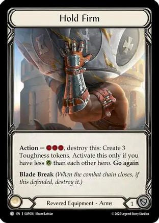 Hold Firm (SUP018) [Super Slam] Cold Foil - Deck Out Gaming