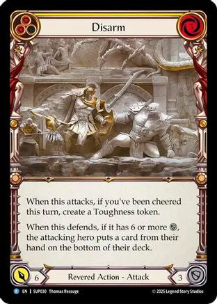 Disarm (SUP030) [Super Slam] Rainbow Foil - Deck Out Gaming