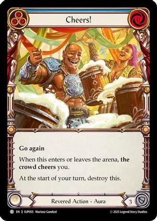 Cheers! (SUP055) [Super Slam] - Deck Out Gaming