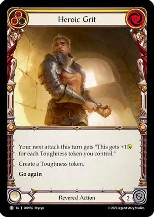 Heroic Grit (SUP056) [Super Slam] - Deck Out Gaming