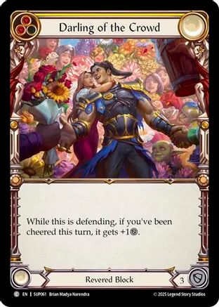 Darling of the Crowd (SUP061) [Super Slam] - Deck Out Gaming