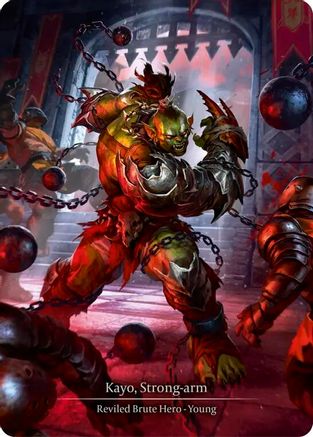 Kayo, Strong-arm (Marvel) (SUP064) [Super Slam] Cold Foil - Deck Out Gaming