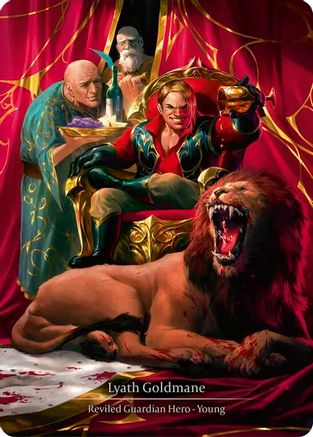 Lyath Goldmane (Marvel) (SUP072) [Super Slam] Cold Foil - Deck Out Gaming