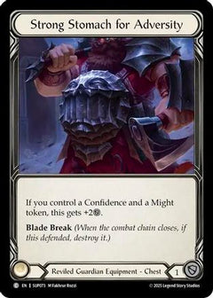 Strong Stomach for Adversity (SUP073) [Super Slam] Cold Foil - Deck Out Gaming