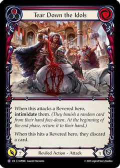 Tear Down the Idols (SUP086) [Super Slam] Rainbow Foil - Deck Out Gaming