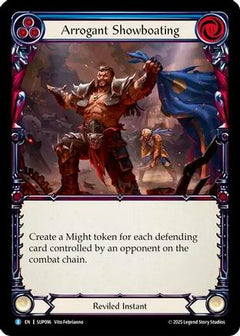 Arrogant Showboating (SUP096) [Super Slam] Rainbow Foil - Deck Out Gaming