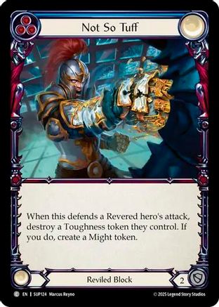 Not So Tuff (SUP124) [Super Slam] Rainbow Foil - Deck Out Gaming