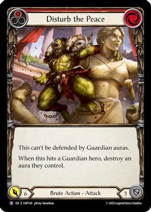 Disturb the Peace (SUP130) [Super Slam] - Deck Out Gaming