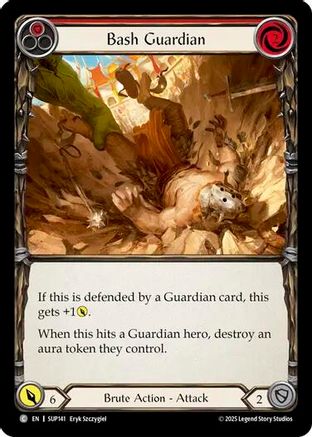 Bash Guardian (SUP141) [Super Slam] Rainbow Foil - Deck Out Gaming