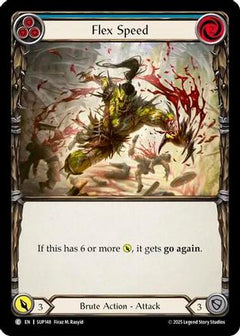 Flex Speed (Blue) (SUP148) [Super Slam] - Deck Out Gaming