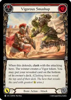 Vigorous Smashup (Red) (SUP164) [Super Slam] Rainbow Foil - Deck Out Gaming