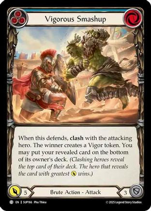 Vigorous Smashup (Blue) (SUP166) [Super Slam] - Deck Out Gaming