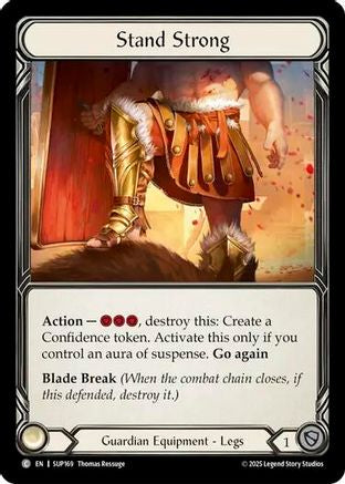Stand Strong (SUP169) [Super Slam] Cold Foil - Deck Out Gaming