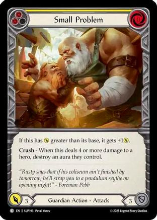 Small Problem (SUP193) [Super Slam] Rainbow Foil - Deck Out Gaming