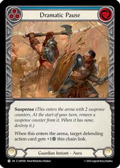 Dramatic Pause (Blue) (SUP200) [Super Slam] - Deck Out Gaming
