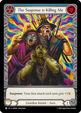 The Suspense is Killing Me (Extended Art) (SUP207) [Super Slam] Cold Foil - Deck Out Gaming