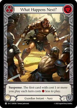 What Happens Next? (Extended Art) (SUP209) [Super Slam] Cold Foil - Deck Out Gaming