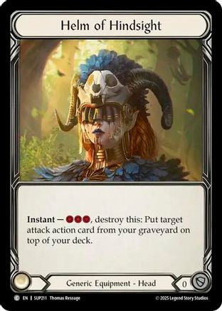 Helm of Hindsight (SUP211) [Super Slam] - Deck Out Gaming