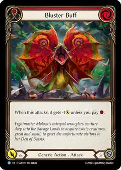 Bluster Buff (SUP221) [Super Slam] Rainbow Foil - Deck Out Gaming