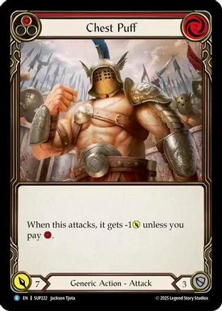 Chest Puff (SUP222) [Super Slam] Rainbow Foil - Deck Out Gaming