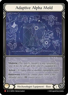 Adaptive Alpha Mold (Extended Art) (SUP253) [Super Slam] Cold Foil - Deck Out Gaming