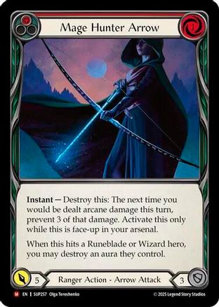 Mage Hunter Arrow (SUP257) [Super Slam] Rainbow Foil - Deck Out Gaming