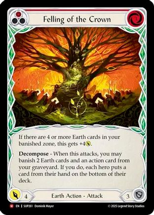 Felling of the Crown (SUP261) [Super Slam] - Deck Out Gaming