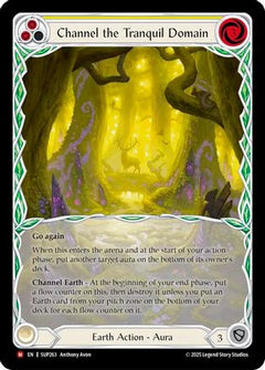 Channel the Tranquil Domain (Extended Art) (SUP263) [Super Slam] Cold Foil - Deck Out Gaming