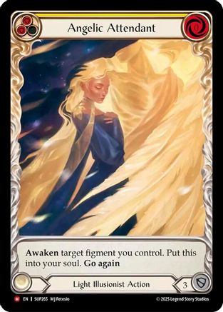 Angelic Attendant (Extended Art) (SUP265) [Super Slam] Cold Foil - Deck Out Gaming