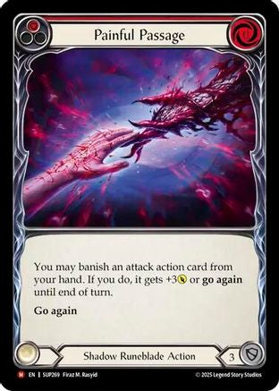 Painful Passage (SUP269) [Super Slam] Rainbow Foil - Deck Out Gaming