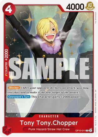 Tony Tony.Chopper (Reprint) (OP10-011) [Premium Booster -The Best- Vol. 2] Foil - Deck Out Gaming