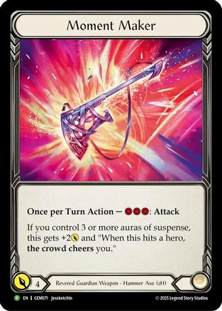 Moment Maker (GEM071) [GEM Pack 3] Cold Foil - Deck Out Gaming