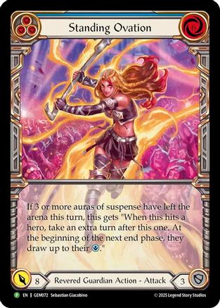 Standing Ovation (GEM072) [GEM Pack 3] Cold Foil - Deck Out Gaming