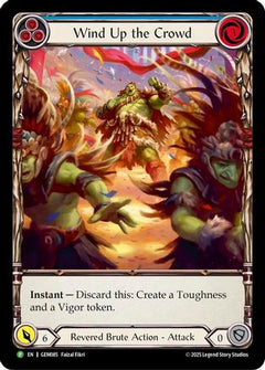 Wind Up the Crowd (GEM085) [GEM Pack 3] Rainbow Foil - Deck Out Gaming