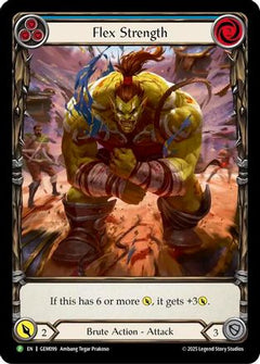 Flex Strength (GEM099) [GEM Pack 3] Rainbow Foil - Deck Out Gaming