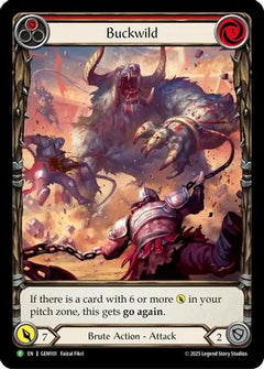 Buckwild (GEM101) [GEM Pack 3] Rainbow Foil - Deck Out Gaming