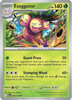 Exeggutor - 005/132 (5) [ME01: Mega Evolution] Reverse Holofoil - Deck Out Gaming