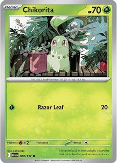 Chikorita (8) [ME01: Mega Evolution] - Deck Out Gaming