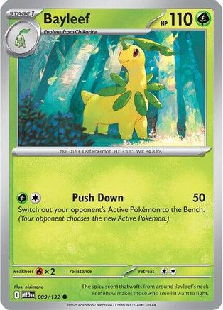 Bayleef (9) [ME01: Mega Evolution] Reverse Holofoil - Deck Out Gaming