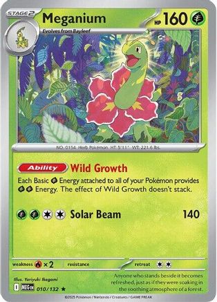 Meganium (10) [ME01: Mega Evolution] Holofoil - Deck Out Gaming