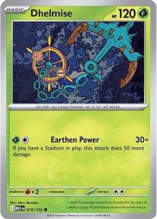 Dhelmise (18) [ME01: Mega Evolution] - Deck Out Gaming