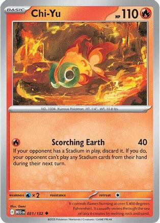 Chi-Yu (31) [ME01: Mega Evolution] - Deck Out Gaming