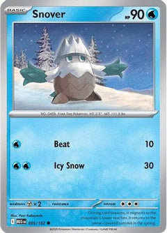 Snover - 035/132 (35) [ME01: Mega Evolution] Reverse Holofoil - Deck Out Gaming