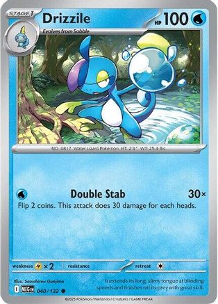 Drizzile (40) [ME01: Mega Evolution] - Deck Out Gaming