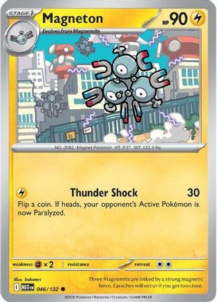 Magneton (46) [ME01: Mega Evolution] Reverse Holofoil - Deck Out Gaming