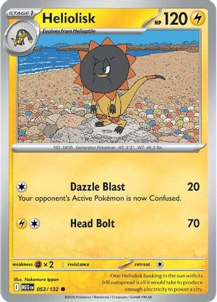 Heliolisk (53) [ME01: Mega Evolution] - Deck Out Gaming