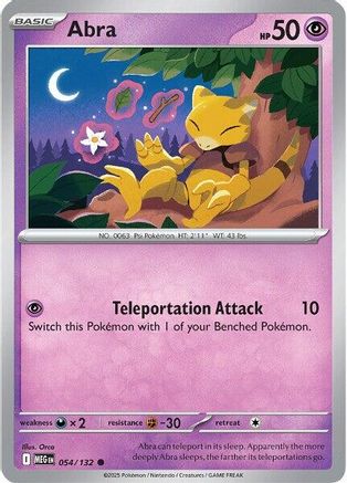 Abra (54) [ME01: Mega Evolution] - Deck Out Gaming