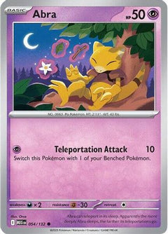 Abra (54) [ME01: Mega Evolution] Reverse Holofoil - Deck Out Gaming